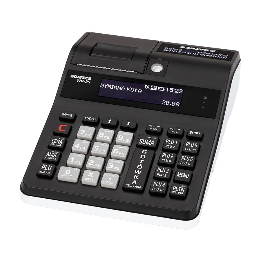 KASA FISKALNA DATECS WP-25 PLUS - obrazek 3