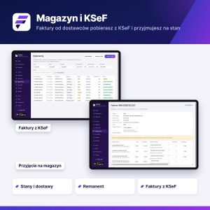 Magazyn i faktury zakupowe z KSeF w panelu FCPOS